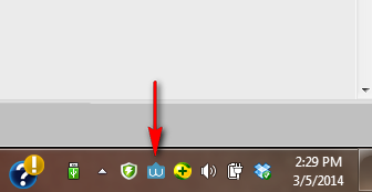 Runs silently in the background and appears as an icon in your task bar.